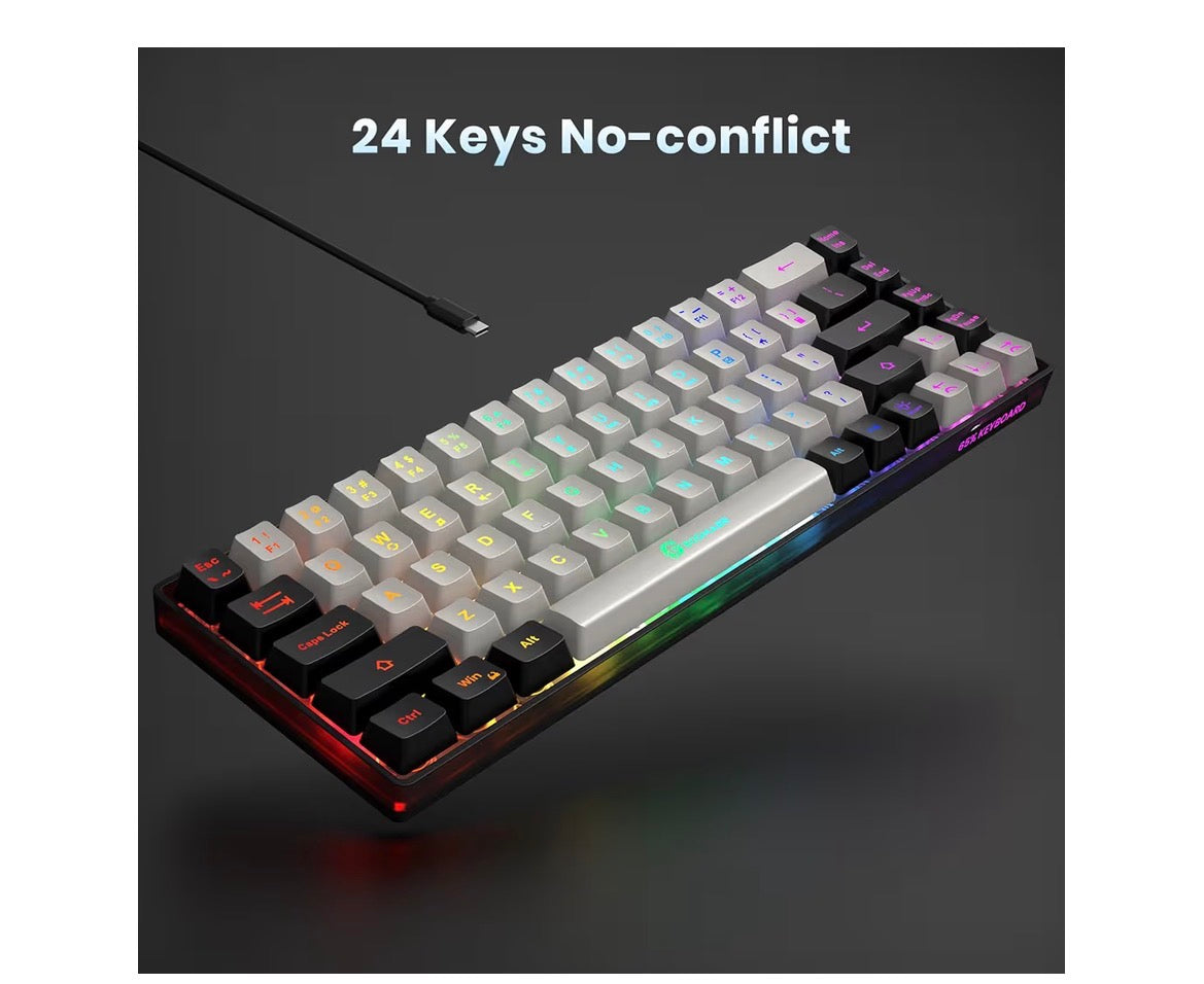 Gaming 65% RGB keyboard