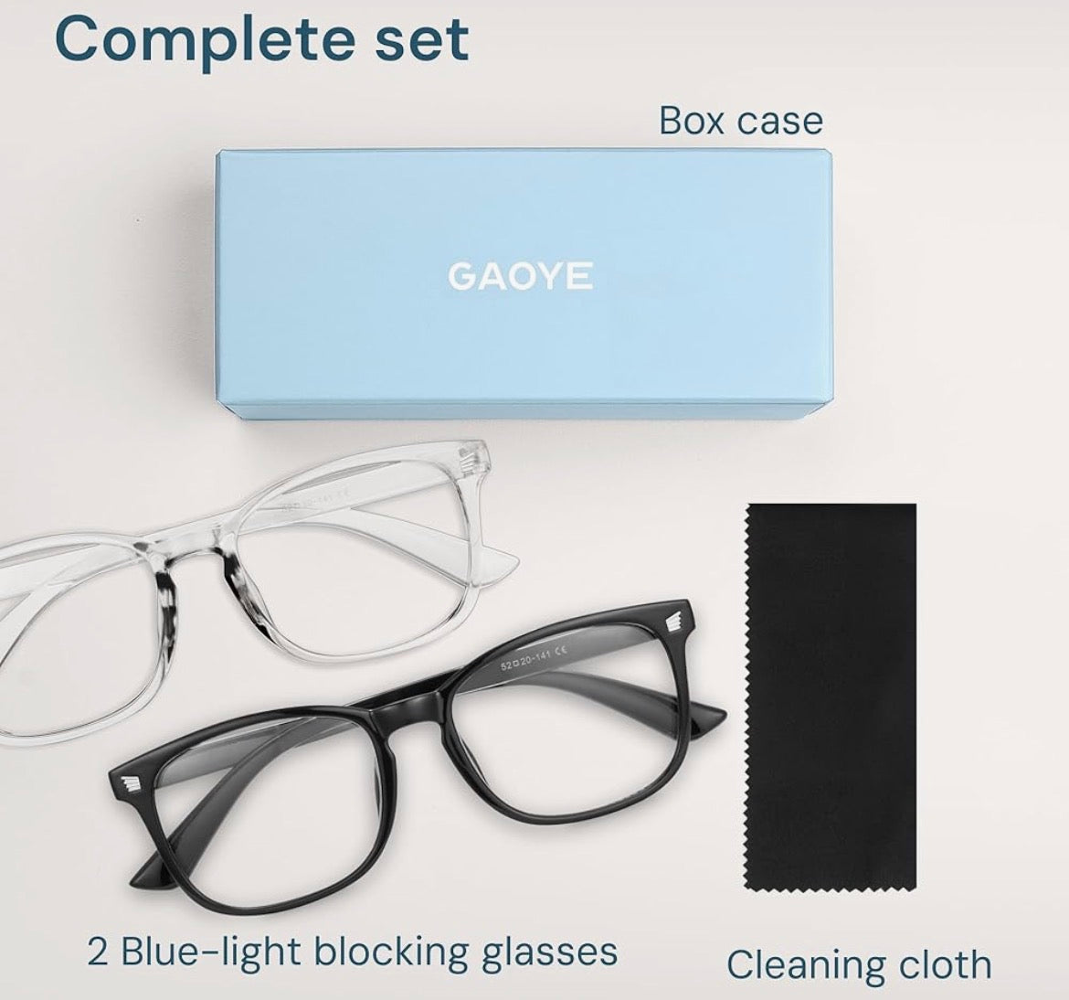 Blue light glasses